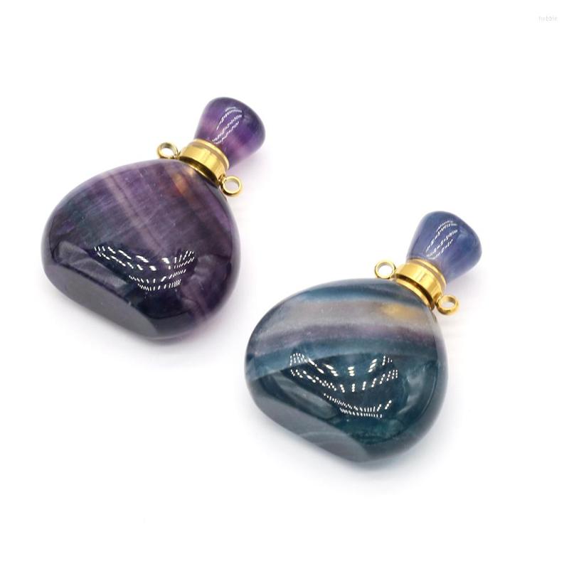 Pendant Necklaces Natural Stone Perfume Bottle Essential Oil Vial Green Fluorite Charms For Jewelry Making Exquisite Necklace Accessory
Pendant Necklaces Natural Stone Perfume Bottle Essential Oil Vial Green Fluorite Charms For Jewelry Making Exquisite Necklace Accessory