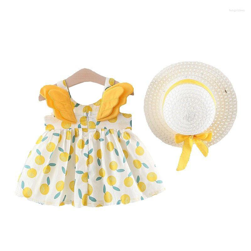 Girl Dresses Girls Summer Children's Clothing Big Polka Dot Print Send Hats Cute Baby Strap Dress 0-2 Years, Beige
Girl Dresses Girls Summer Children's Clothing Big Polka Dot Print Send Hats Cute Baby Strap Dress 0-2 Years, Beige