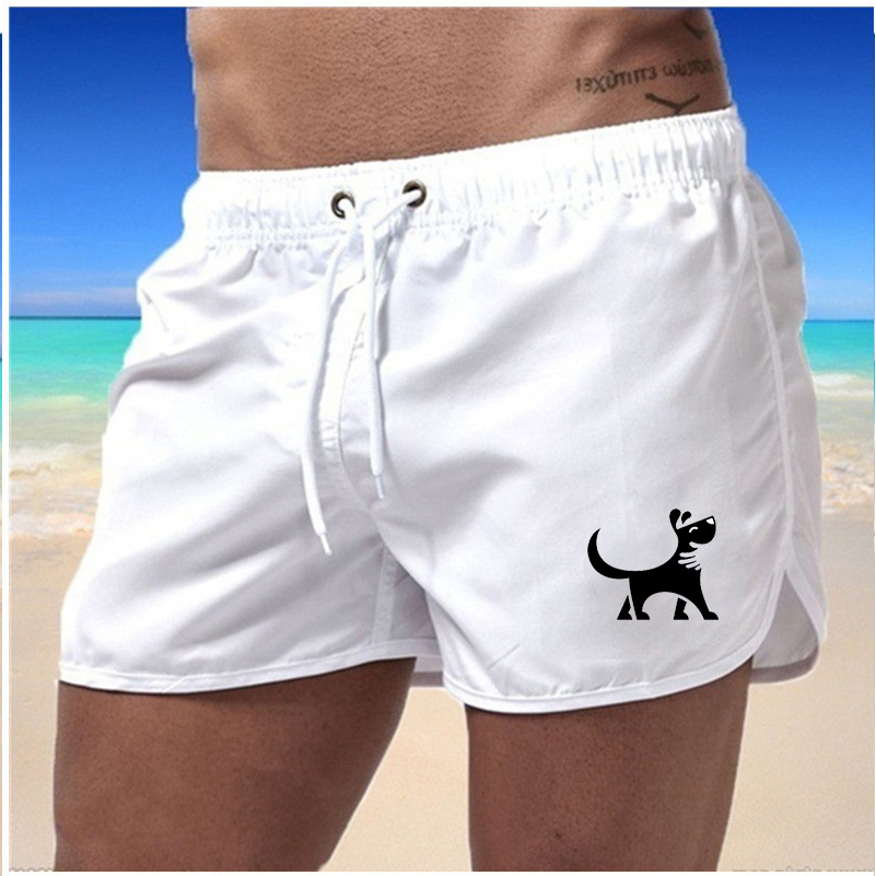 Image of Men&#039;s Swim Trunks Quick Dry Shorts with Pockets Beach Board Shorts Quick Dry Bathing Suits Holiday Shorts Mens Bathing Suits