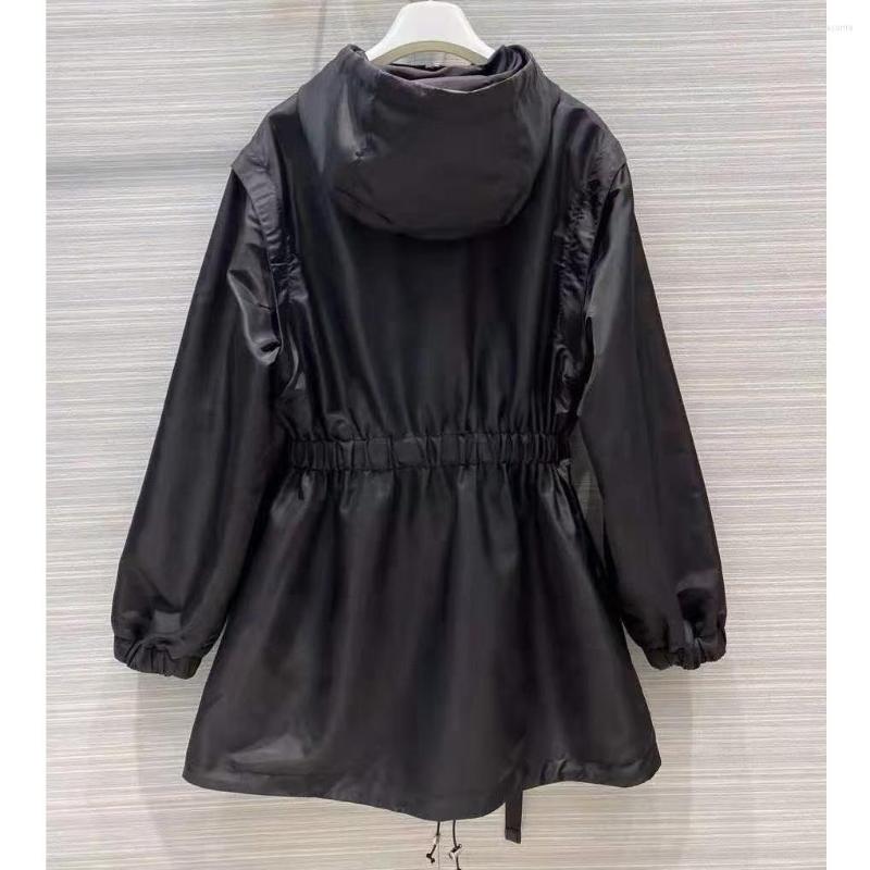 Women' Jackets 2023 Spring And Autumn Hooded Windbreaker Jacket Women' Fashion Versatile Sleeve Removable, Black
Women' Jackets 2023 Spring And Autumn Hooded Windbreaker Jacket Women' Fashion Versatile Sleeve Removable, Black