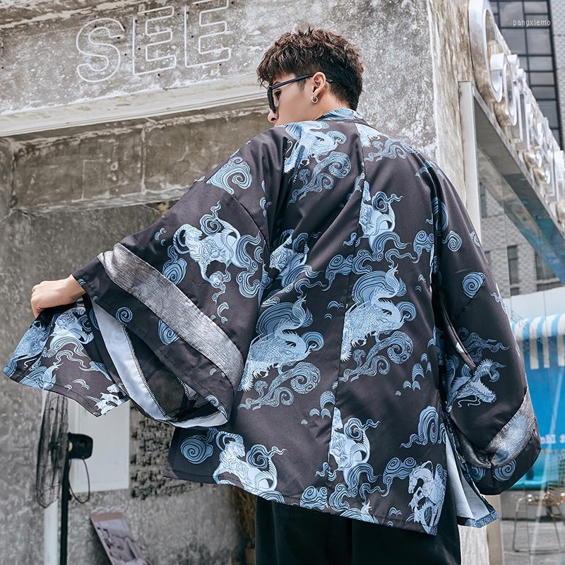 Ethnic Clothing Yukata Men 2023 Summer Japanese Fashion Male Asian Clothes Boho Kimono Cardigan Shirt Haori Kimonos FF2414
Ethnic Clothing Yukata Men 2023 Summer Japanese Fashion Male Asian Clothes Boho Kimono Cardigan Shirt Haori Kimonos FF2414