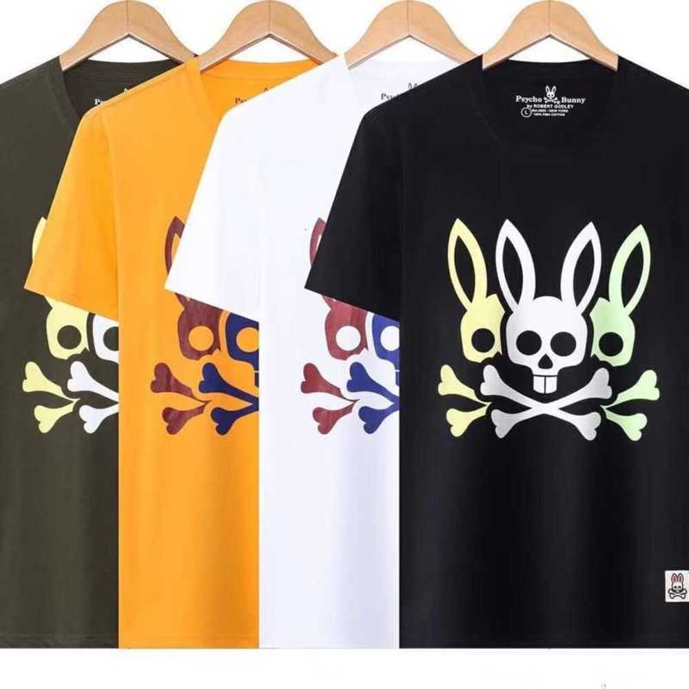 Psycho Bunny t Shirt Summer New Pima Cotton Tide Brand Skull Rabbit Men's Short Sleeve Printed Casual Versatile T-shirt Tees Tfkd, Orange
Psycho Bunny t Shirt Summer New Pima Cotton Tide Brand Skull Rabbit Men's Short Sleeve Printed Casual Versatile T-shirt Tees Tfkd, Orange