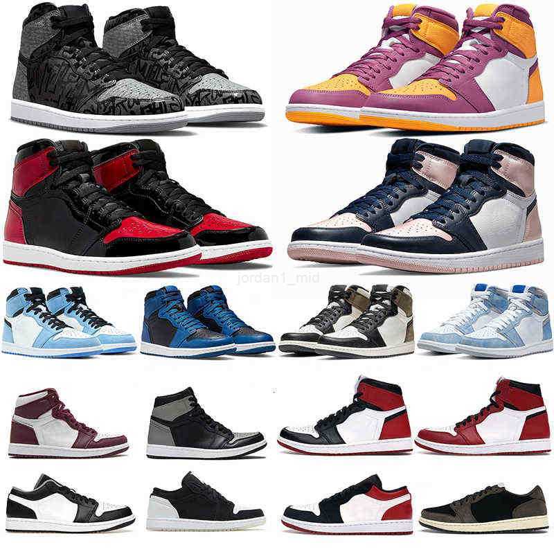 Jumpman 1 1s Basketball Shoes Men Women Rebellionaire Bred Patent Brotherhood Dark Marina Blue Chicogo UNC Black White Trainers Sneakers, 37
Jumpman 1 1s Basketball Shoes Men Women Rebellionaire Bred Patent Brotherhood Dark Marina Blue Chicogo UNC Black White Trainers Sneakers, 37