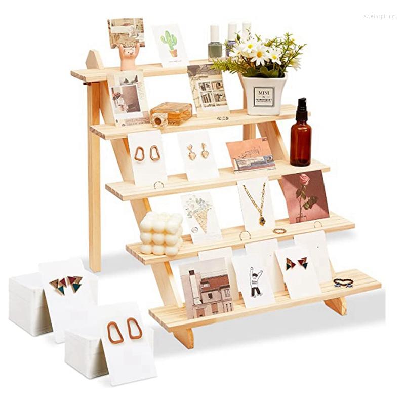 Jewelry Pouches Wood Earring Display Stand Retail Holder With 100 Pcs Card For Merchandise
Jewelry Pouches Wood Earring Display Stand Retail Holder With 100 Pcs Card For Merchandise