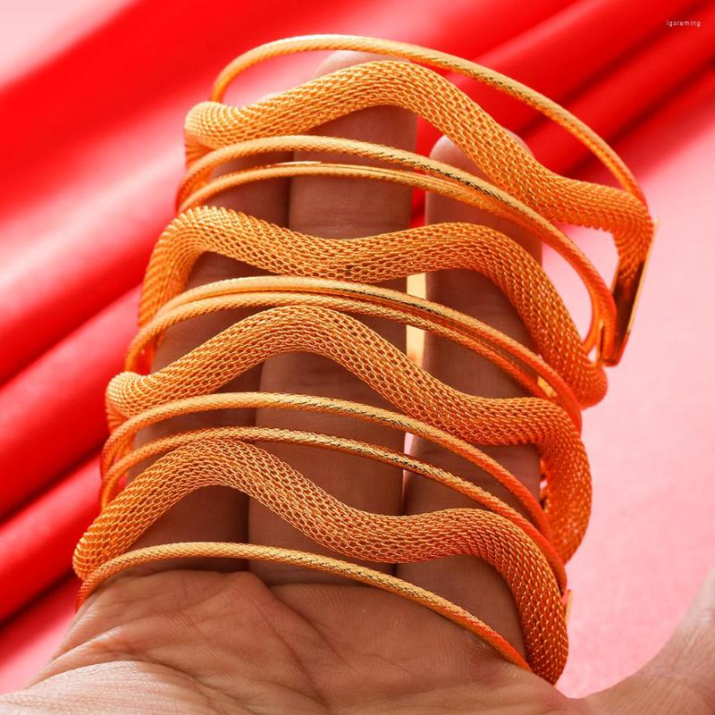 Bangle Gold Color Bangles Bracelet For Women Dubai Bride Ethiopian Africa Arab Jewelry Charm
Bangle Gold Color Bangles Bracelet For Women Dubai Bride Ethiopian Africa Arab Jewelry Charm