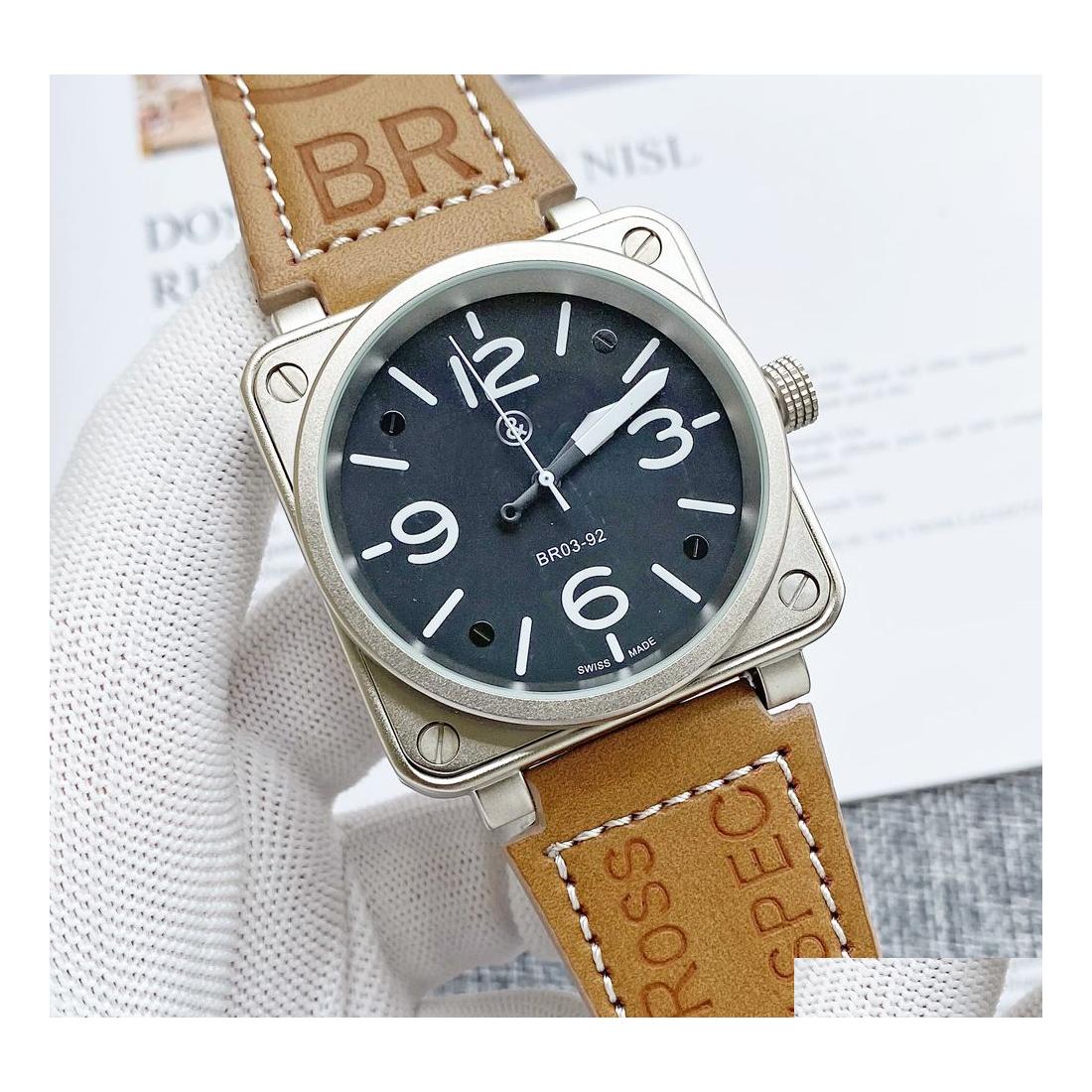 Women'S Watches 2022 Mens Watch Matic Mechanical Bell Brown Leather Black Rubber Ross 6 Hands Mn002 Drop Delivery Dhhwu
Women'S Watches 2022 Mens Watch Matic Mechanical Bell Brown Leather Black Rubber Ross 6 Hands Mn002 Drop Delivery Dhhwu