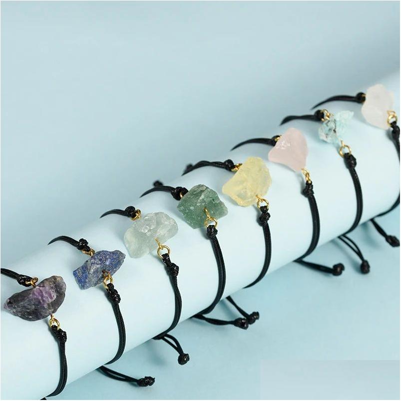 Beaded Natural Stone Fluorite Amethyst Bracelet Citrine Lapis Lazi Rose Quartz Crystal Rope Weave For Women Jewelry Drop Delivery Bra Dhtaz
Beaded Natural Stone Fluorite Amethyst Bracelet Citrine Lapis Lazi Rose Quartz Crystal Rope Weave For Women Jewelry Drop Delivery Bra Dhtaz