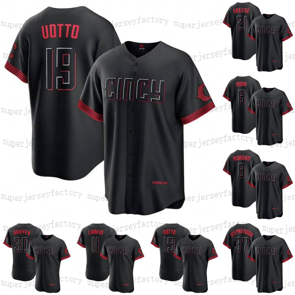 Reds 2023 City Connect Jersey Jonathan India Joey Votto Jose Barrero Graham Ashcraft Spencer Steer Tyler Stephenson Kevin Newman Wil Myers Luis Cessa Luke Maile, Red
Reds 2023 City Connect Jersey Jonathan India Joey Votto Jose Barrero Graham Ashcraft Spencer Steer Tyler Stephenson Kevin Newman Wil Myers Luis Cessa Luke Maile, Red