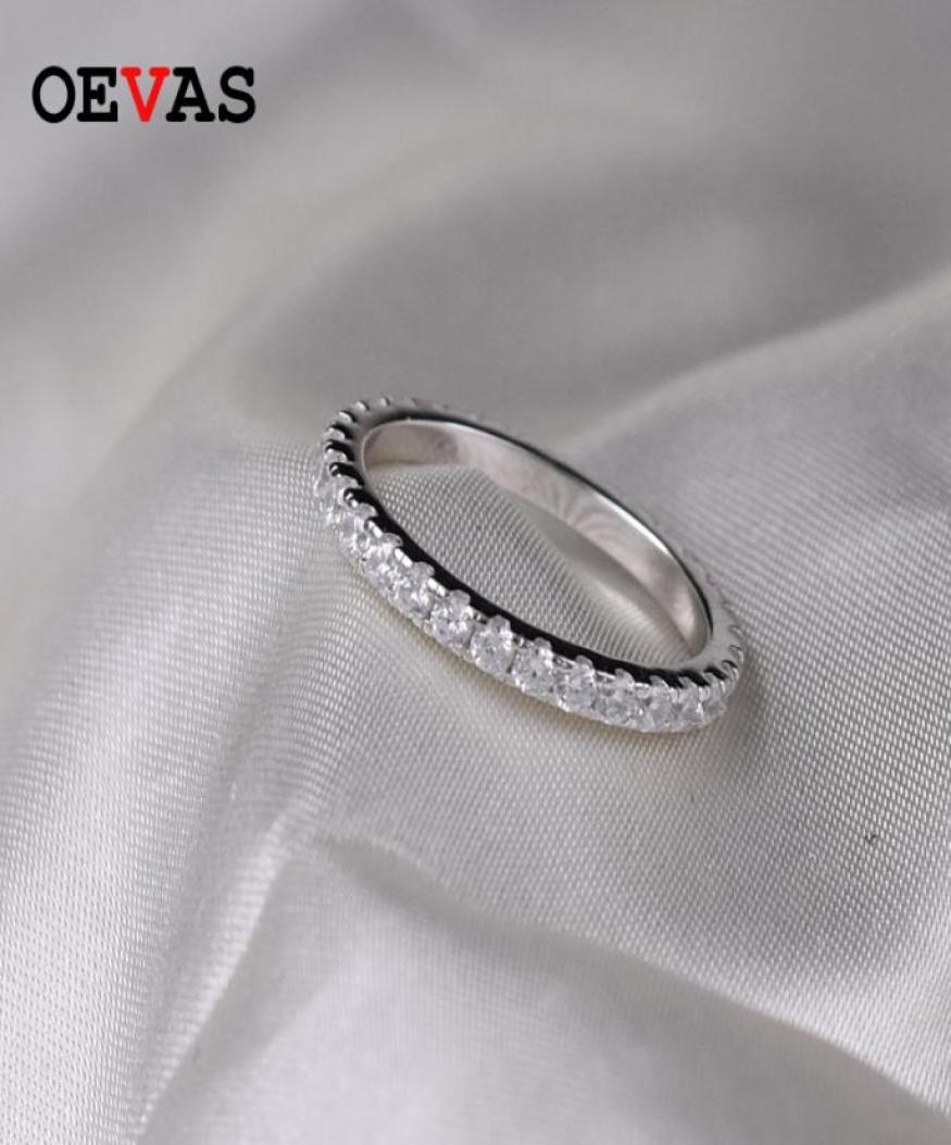 Solitaire Ring OEVAS 100 925 Sterling Silver Sparkling Full 2mm High Carbon Diamond Rings For Women Top Quality Party Fine Jewelr1008584
Solitaire Ring OEVAS 100 925 Sterling Silver Sparkling Full 2mm High Carbon Diamond Rings For Women Top Quality Party Fine Jewelr1008584