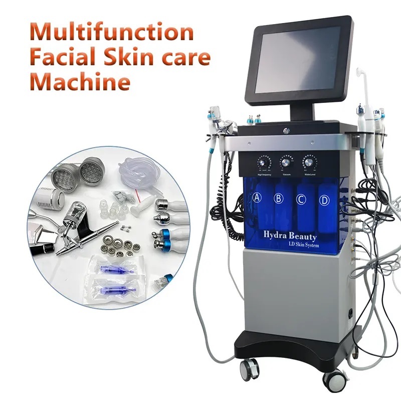 14 in 1 Hydro Microdermabrasion Face Clean Facial Cleaning Hydra Water Oxygen Jet Skin Care Peel Beauty salon Machine
14 in 1 Hydro Microdermabrasion Face Clean Facial Cleaning Hydra Water Oxygen Jet Skin Care Peel Beauty salon Machine