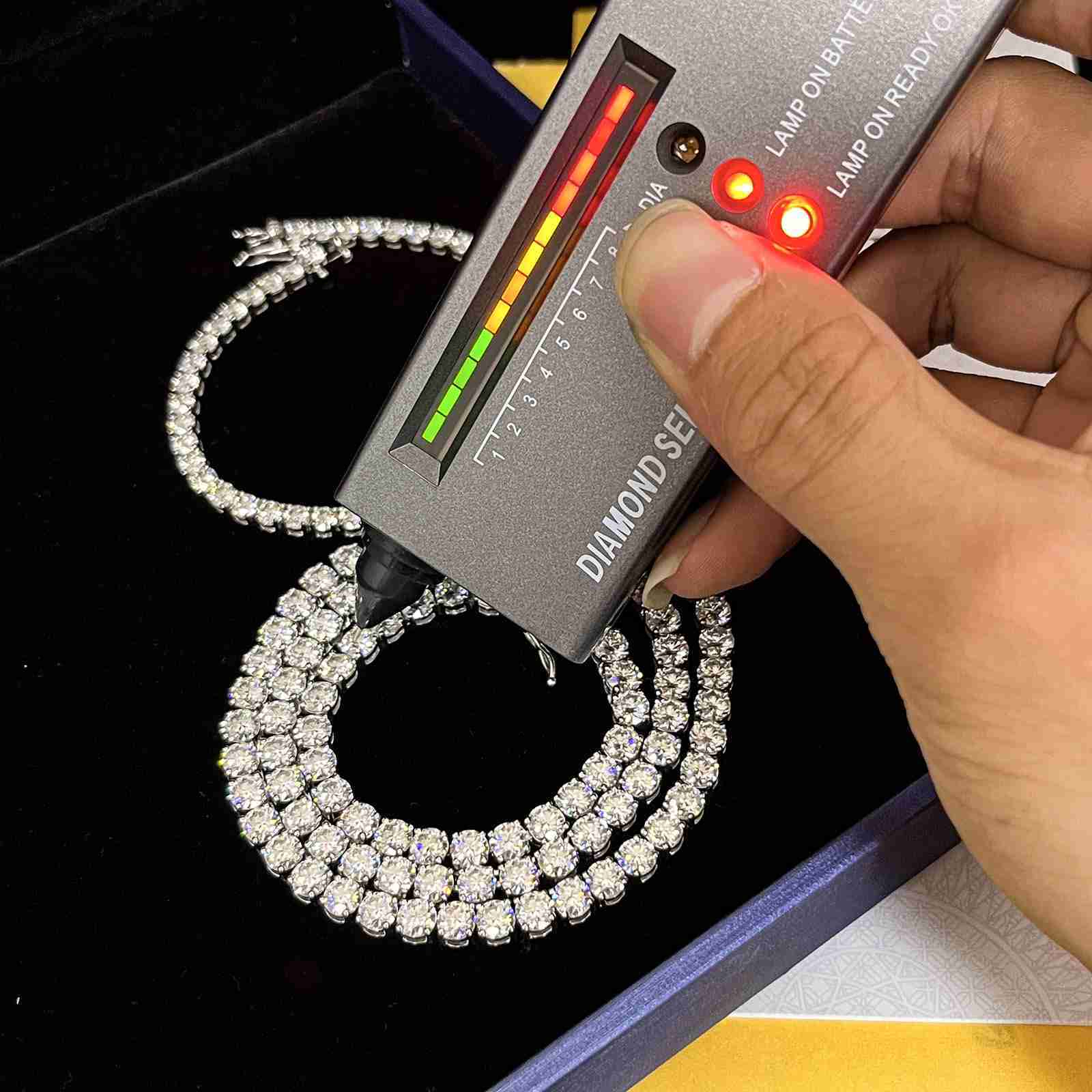 Gra Certificate Fine Jewelry Wholesale Diamond 18k White Gold Tennis Chain Women Men Iced Out Moissanite Diamond Tennis Bracelet
Gra Certificate Fine Jewelry Wholesale Diamond 18k White Gold Tennis Chain Women Men Iced Out Moissanite Diamond Tennis Bracelet