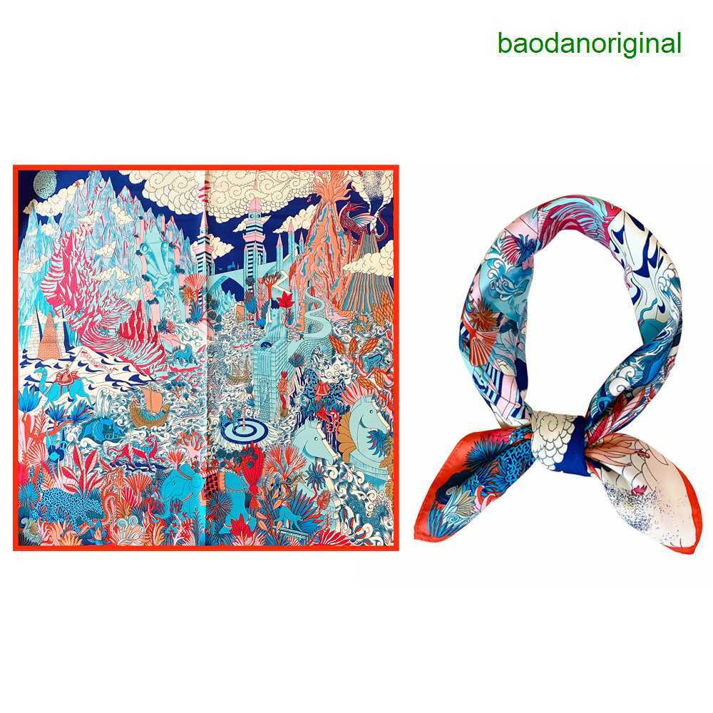 Hemres Designer Scarves 53cm Early Autumn New Small Square Animal Kingdom Plant Jungle Women's Professional Accessories Scarf CE0G
Hemres Designer Scarves 53cm Early Autumn New Small Square Animal Kingdom Plant Jungle Women's Professional Accessories Scarf CE0G