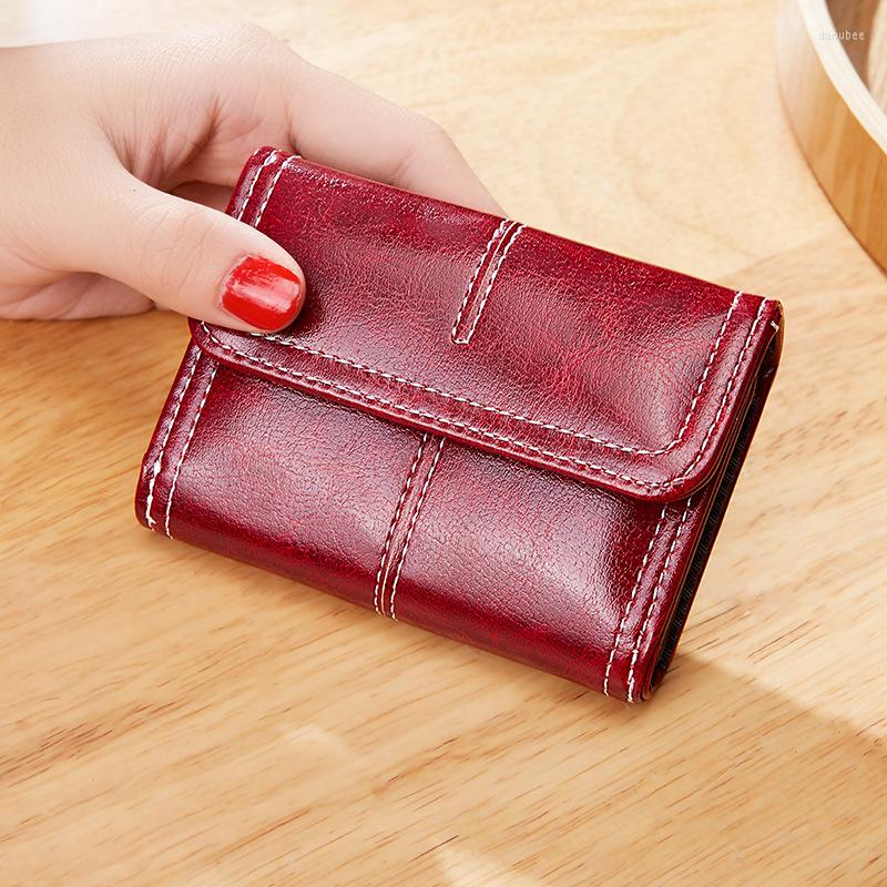 Wallets Retro PU Leather Women Short Wallet Large-capacity Card Holder Mini Buckle Purse For Men Coin Purses Portable Fashion Clutch, Red
Wallets Retro PU Leather Women Short Wallet Large-capacity Card Holder Mini Buckle Purse For Men Coin Purses Portable Fashion Clutch, Red