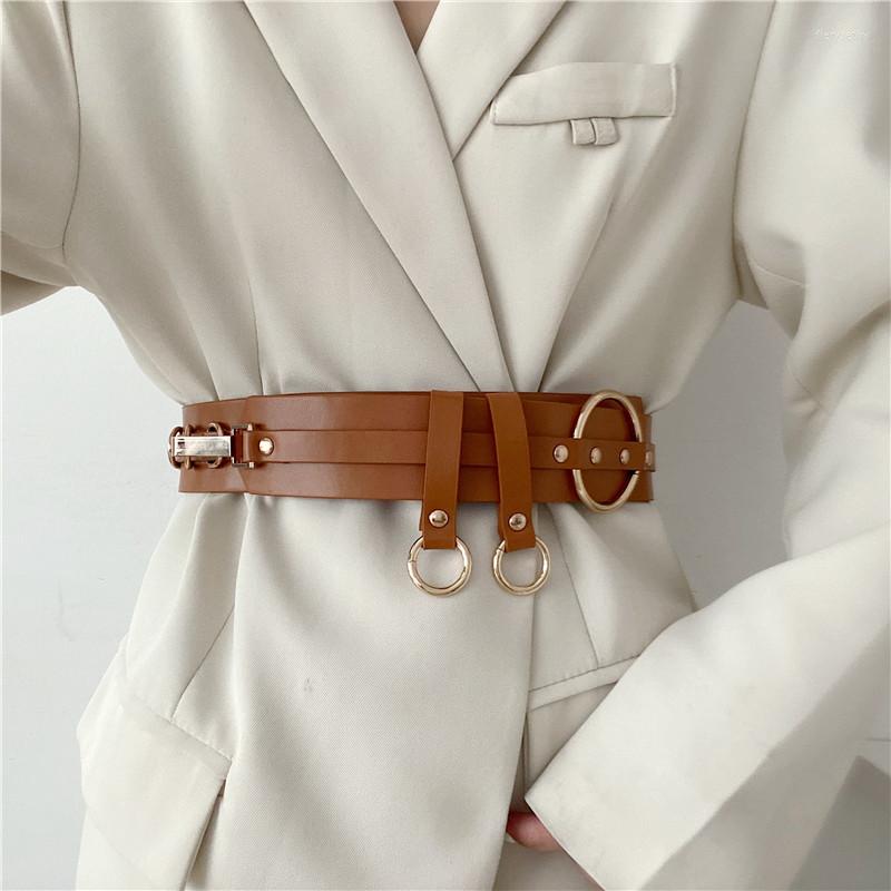 Belts X6008 Lady Waistband Women Dress Decorate Brown Belt Female Sense Street Punk Ins Style Coat Waist Closure, Black
Belts X6008 Lady Waistband Women Dress Decorate Brown Belt Female Sense Street Punk Ins Style Coat Waist Closure, Black
