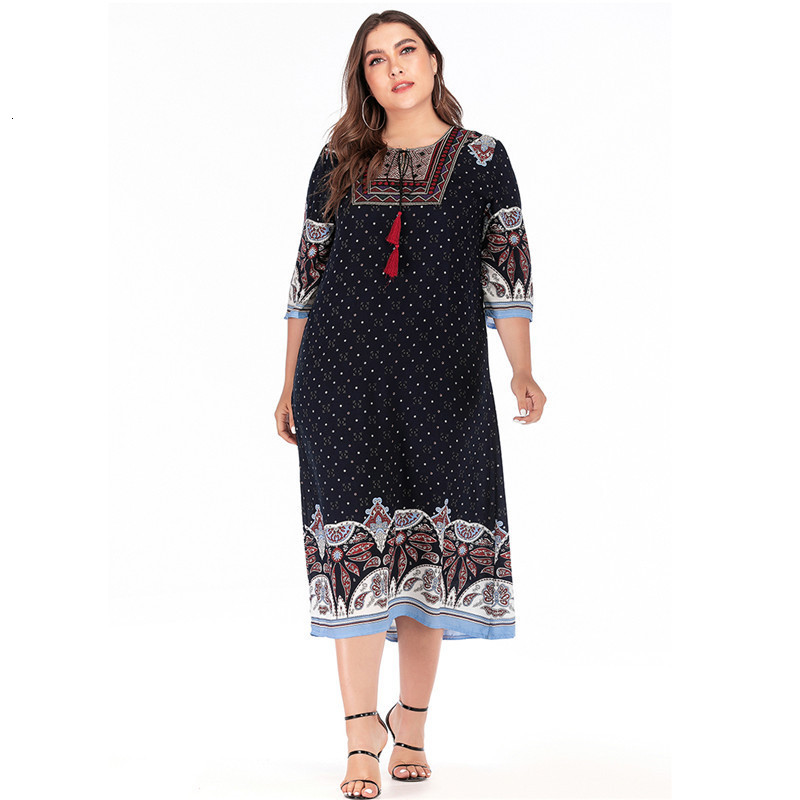 Plus size Dresses Size Women Summer Embroidery O Neck Polka Dot Retro Printing Vintage Ladeis Tunic Maxi Long 230512, Black
Plus size Dresses Size Women Summer Embroidery O Neck Polka Dot Retro Printing Vintage Ladeis Tunic Maxi Long 230512, Black
