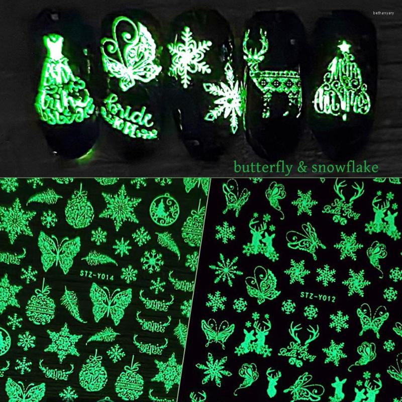 Nail Stickers Luminous Snowflake Christmas Sticker Year's Sliders Butterfly Mermaid Design Manicures DIY Decals Decor, Stz-y016
Nail Stickers Luminous Snowflake Christmas Sticker Year's Sliders Butterfly Mermaid Design Manicures DIY Decals Decor, Stz-y016