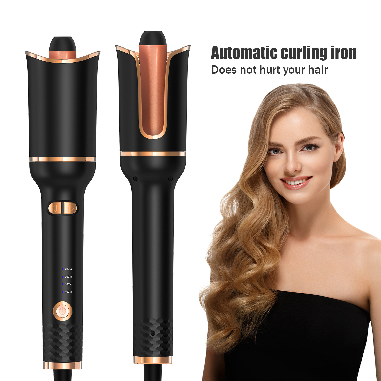 Automatic curling iron electric rotation does not hurt hair perm large wave roll electric roll rod electric negative ion large roll
Automatic curling iron electric rotation does not hurt hair perm large wave roll electric roll rod electric negative ion large roll