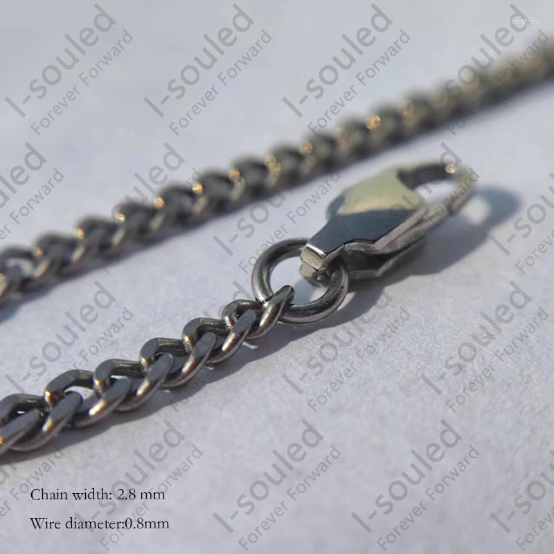 Chains Titanium 2.8mm Curb Necklace Chain No Corrosion And Rust Welding Fashion Matte Finish Very Lightweight
Chains Titanium 2.8mm Curb Necklace Chain No Corrosion And Rust Welding Fashion Matte Finish Very Lightweight