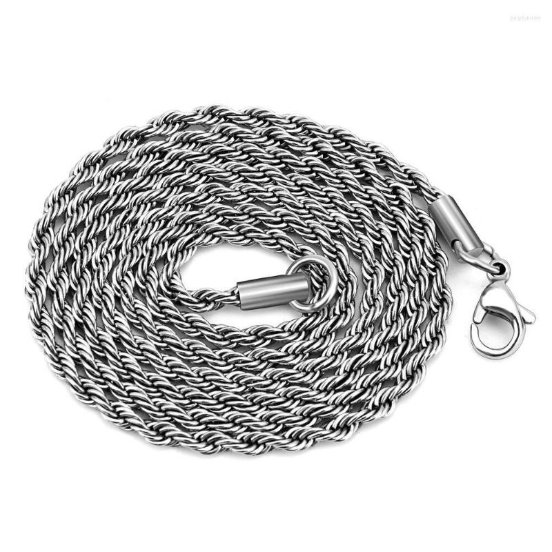 Chains Fashion Twist Chain Vintage High-grade Titanium Steel Necklace Pendant With Luxury Party Gift Fine Jewelry
Chains Fashion Twist Chain Vintage High-grade Titanium Steel Necklace Pendant With Luxury Party Gift Fine Jewelry