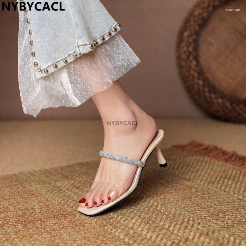 Slippers 2023 Shoes For Women Summer Fashion Rhinestone Open Toe Sandal High Heels Square Head Women's Sandals Sexy, Beige
Slippers 2023 Shoes For Women Summer Fashion Rhinestone Open Toe Sandal High Heels Square Head Women's Sandals Sexy, Beige