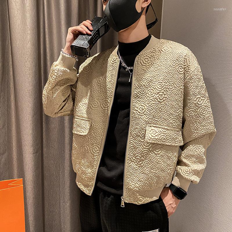 Men's Jackets Men Casual Jacket European American Youth Fashion Solid Color Personality Three-dimensional Pattern Zipper Baseball Uniform, Black
Men's Jackets Men Casual Jacket European American Youth Fashion Solid Color Personality Three-dimensional Pattern Zipper Baseball Uniform, Black