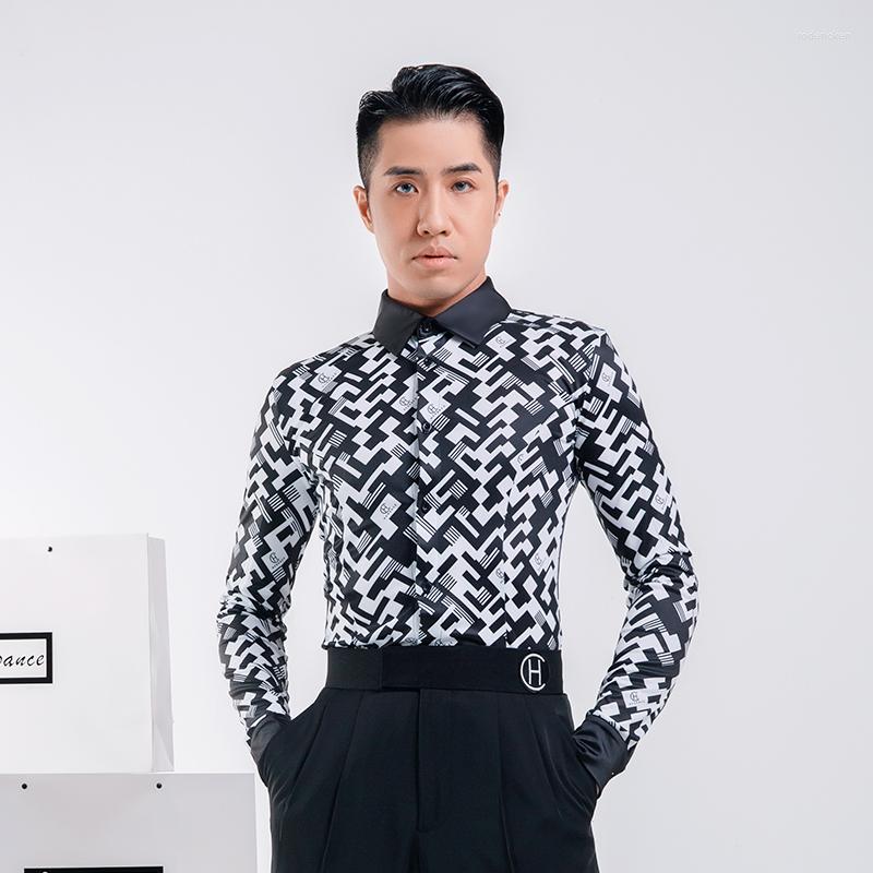 Stage Wear HC Dance Modern Clothes Top Training Men's Latin Adult MA1275-1, Black
Stage Wear HC Dance Modern Clothes Top Training Men's Latin Adult MA1275-1, Black
