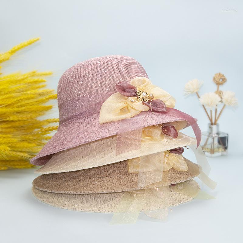 Wide Brim Hats Summer Straw Hat Women Lady Elegant Flower Lace Ribbon Sun Visor Casual Beach Travel Foldable Fisherman Cap, Khaki
Wide Brim Hats Summer Straw Hat Women Lady Elegant Flower Lace Ribbon Sun Visor Casual Beach Travel Foldable Fisherman Cap, Khaki