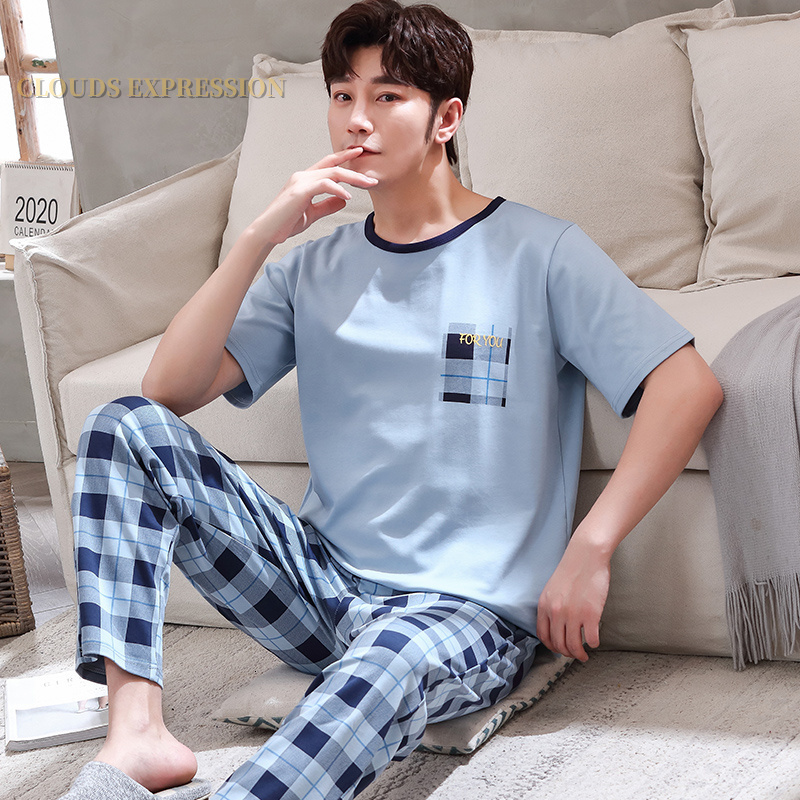Men's Sleepwear Summer Knitted Pj Short Sleeved Men's Pajamas Sets Male Pajama Set Letter Pajama For Men Sleepwear Suit Homewear Size XXXL1264 230512, M12
Men's Sleepwear Summer Knitted Pj Short Sleeved Men's Pajamas Sets Male Pajama Set Letter Pajama For Men Sleepwear Suit Homewear Size XXXL1264 230512, M12