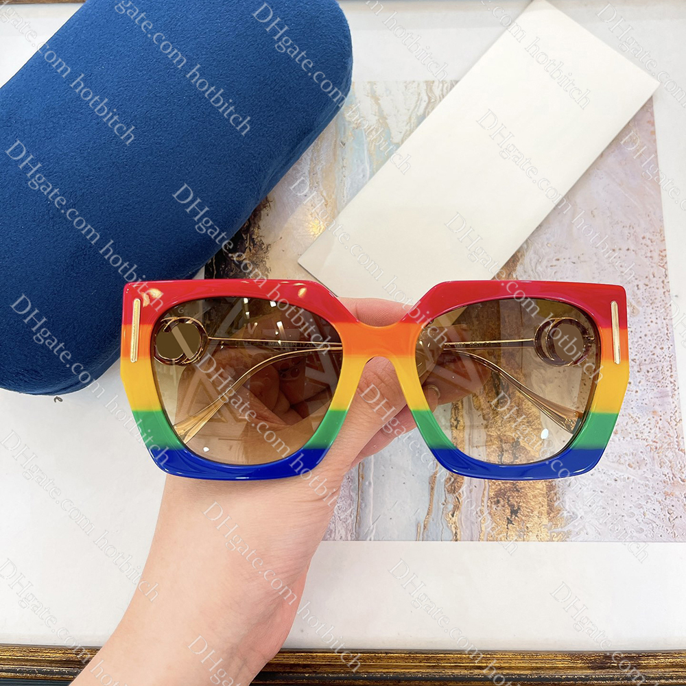 Designer Sunglasses For Women Fashion Rainbow Sunglasses Outdoor Travel Shading Polarized Sun Glasses UV Protection Eyeglasses Metal Letter Mirror Legs
Designer Sunglasses For Women Fashion Rainbow Sunglasses Outdoor Travel Shading Polarized Sun Glasses UV Protection Eyeglasses Metal Letter Mirror Legs