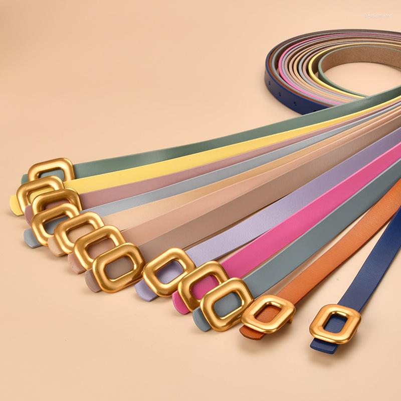 Belts Multi-Color Women Plain Cow Leather Waist Belt For 2023 Summer Dress Jeans Slim Strap Cowskin Slide Buckle WaistbandBelts, Yellow
Belts Multi-Color Women Plain Cow Leather Waist Belt For 2023 Summer Dress Jeans Slim Strap Cowskin Slide Buckle WaistbandBelts, Yellow
