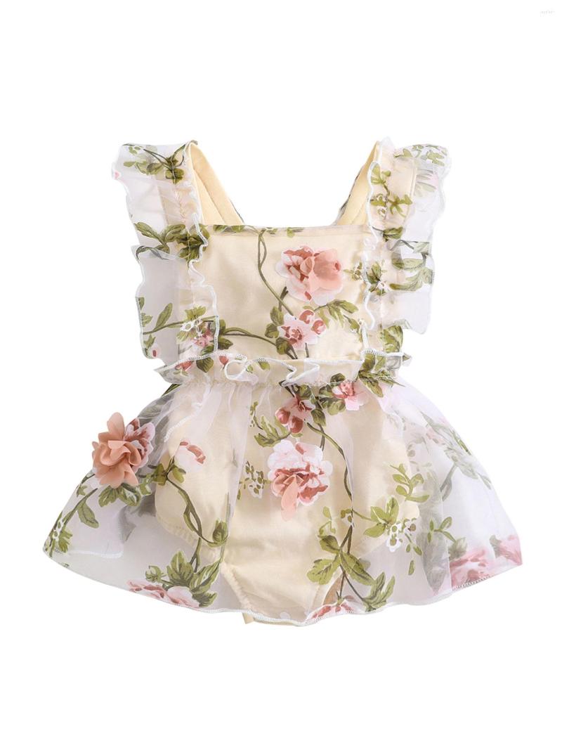 Girl Dresses Infant Dress Baby Summer Clothes Daisy Print Jumpsuits With Headband, Flower 3
Girl Dresses Infant Dress Baby Summer Clothes Daisy Print Jumpsuits With Headband, Flower 3