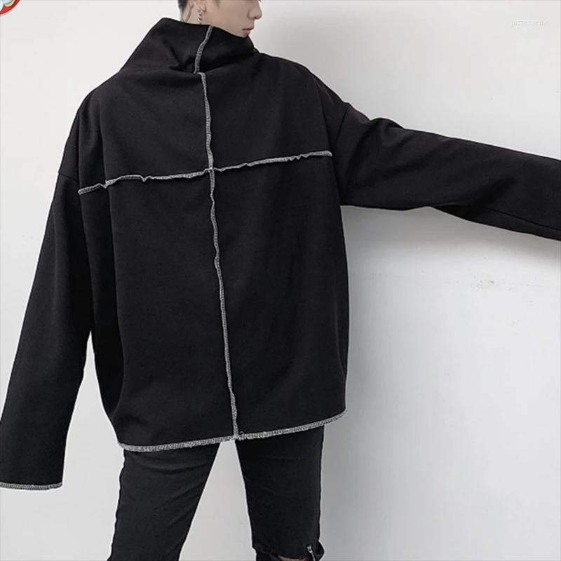 Men' Hoodies Sweater Long Sleeve Fashion Spring And Autumn Black Slim Fit White Line Thick Edge Design Loose
Men' Hoodies Sweater Long Sleeve Fashion Spring And Autumn Black Slim Fit White Line Thick Edge Design Loose
