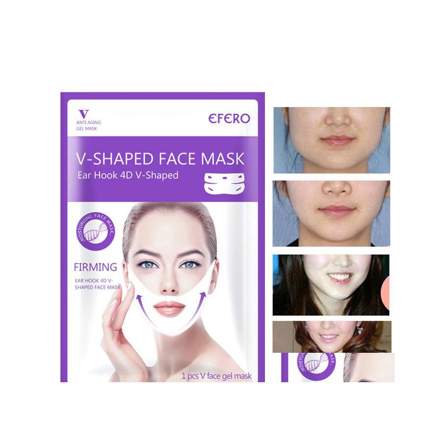 Other Makeup 4D V Shape Mask Lifting Face Tension Firming Thin Cheek Double Chin Slim Hanging Ear Care Tool 6Pcs Drop Delivery Health Dhnji
Other Makeup 4D V Shape Mask Lifting Face Tension Firming Thin Cheek Double Chin Slim Hanging Ear Care Tool 6Pcs Drop Delivery Health Dhnji