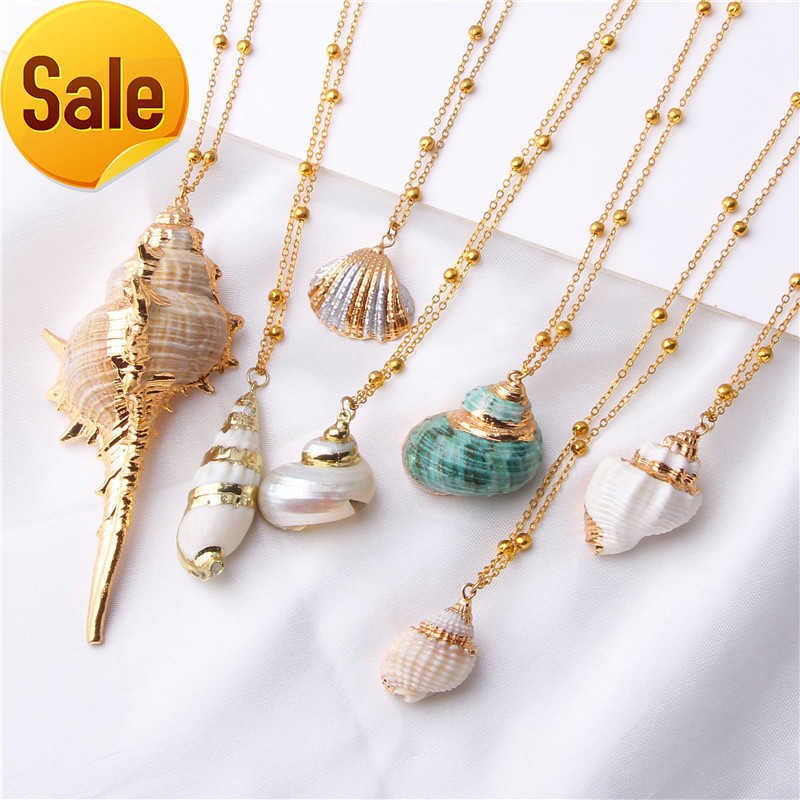 Artilady Boho Natural Conch Shells Necklace Sea Beach Cowrie Shell Pendant Necklace Collier Femme Fashion Jewelry For Women
Artilady Boho Natural Conch Shells Necklace Sea Beach Cowrie Shell Pendant Necklace Collier Femme Fashion Jewelry For Women