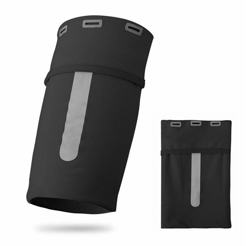 Sports Phone Arm Bags Reflective Cellphone Arm Pouch Fitness Anti-theft Armband Pocket Workout Running Cycling 4-7 inch Mobile Phone Holder