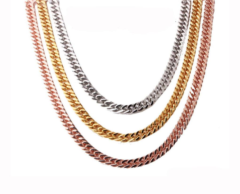 316L Stainless Steel Mens Fashion Necklace Curb Link Chain High Polished Rapper Rock Hip Hop Women Chains 3 Color 60cm08cm3052998
316L Stainless Steel Mens Fashion Necklace Curb Link Chain High Polished Rapper Rock Hip Hop Women Chains 3 Color 60cm08cm3052998