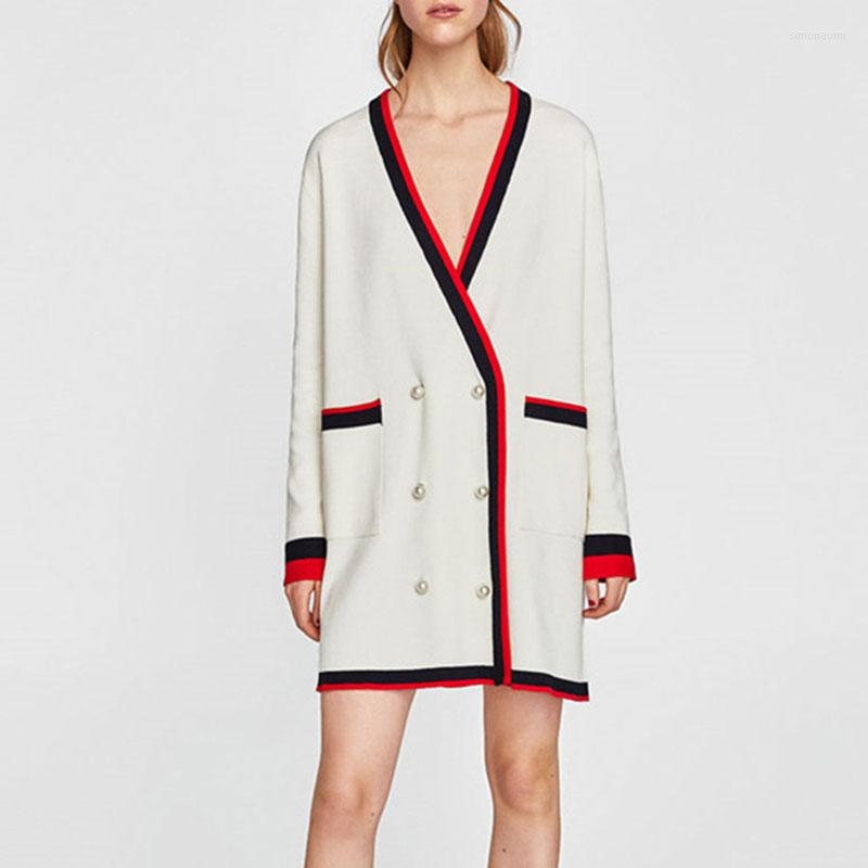 Women' Knits Long Cardigan Sweater With Button Sleeve Knitted Striped Fashion Arrival Autumn For 2023 Black Knitwear Sweaters Coat
Women' Knits Long Cardigan Sweater With Button Sleeve Knitted Striped Fashion Arrival Autumn For 2023 Black Knitwear Sweaters Coat