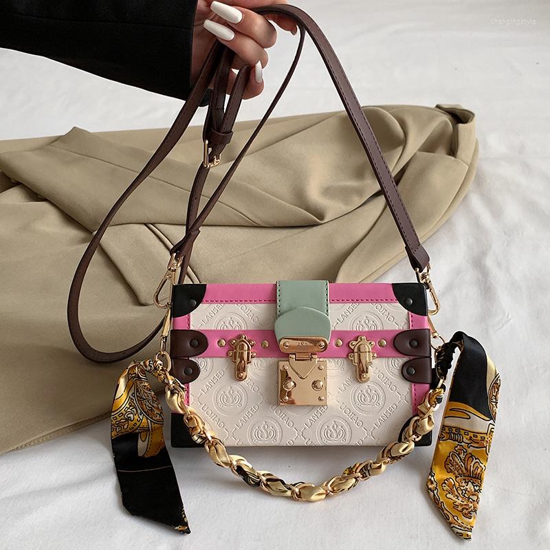 Evening Bags Small Handbags For Women 2023 Scarves Fashion Box Shoulder Bag Ladies Leather High Quality Party Luxury Female Crossbody, White
Evening Bags Small Handbags For Women 2023 Scarves Fashion Box Shoulder Bag Ladies Leather High Quality Party Luxury Female Crossbody, White