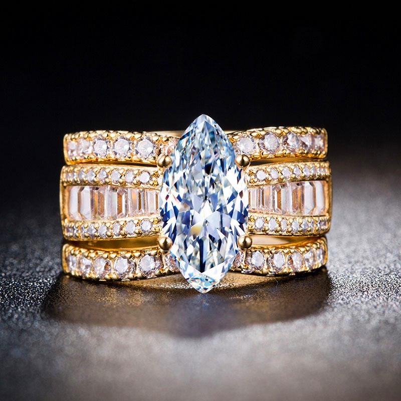 Cluster Rings LOREDANA 3 Pieces/set Of Fashionable Colorful S925 All Large Zircon Advanced Metal Ring Promise Engagement For Women
Cluster Rings LOREDANA 3 Pieces/set Of Fashionable Colorful S925 All Large Zircon Advanced Metal Ring Promise Engagement For Women