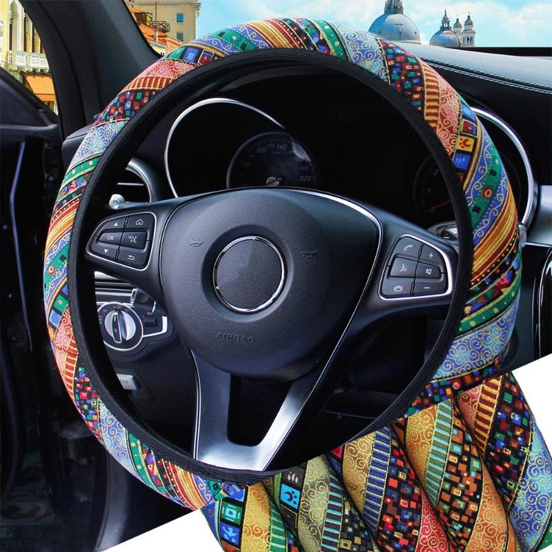 Steering Wheel Covers Linen Style Skidproof Breathable Car Cover Interior Accessories
Steering Wheel Covers Linen Style Skidproof Breathable Car Cover Interior Accessories