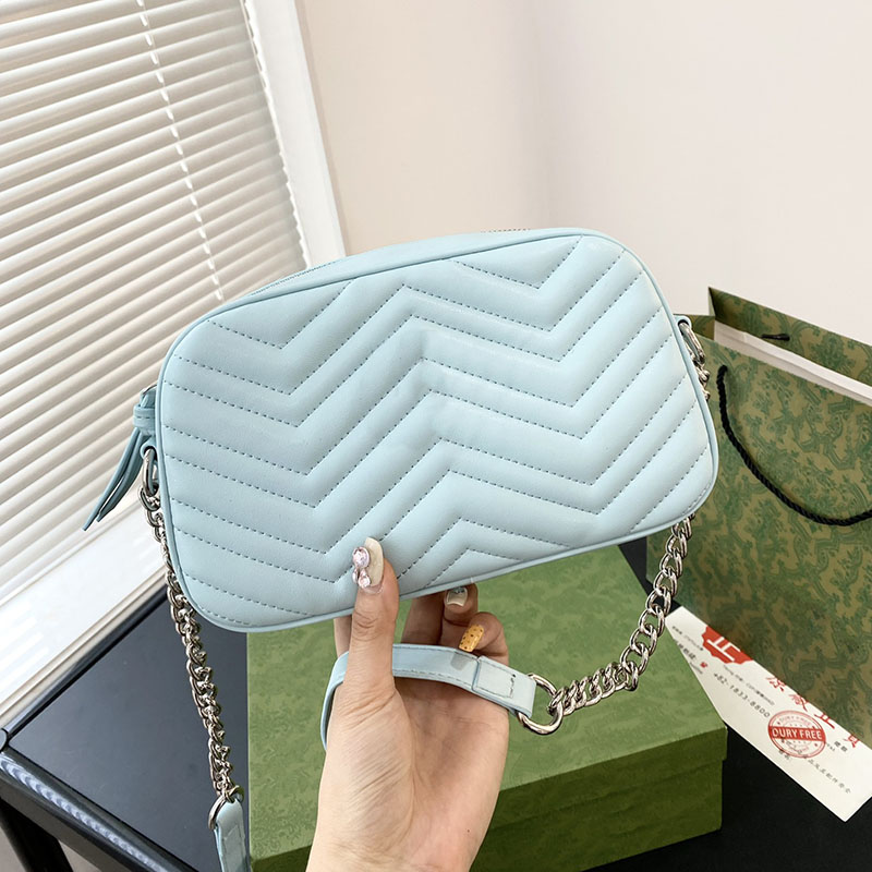 Luxury 2023 Top Designer Bags Shopping Bag Lady Camera Bag New Fashion Genuine Leather Wallets Womens Tote Cross Body Bags Wallet Card Pockets Trunk Size 24 15 cm, Blue
Luxury 2023 Top Designer Bags Shopping Bag Lady Camera Bag New Fashion Genuine Leather Wallets Womens Tote Cross Body Bags Wallet Card Pockets Trunk Size 24 15 cm, Blue