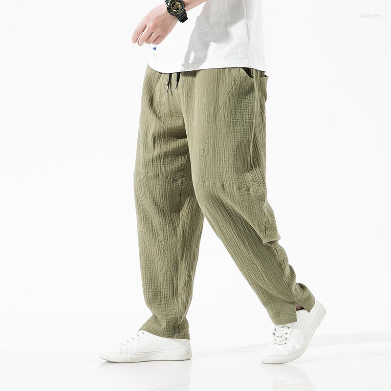 Men's Pants Color Solid Men's Summer Linen Breathable Men Loose Male Fitness Streetwear Plus Size -5XL, Black
Men's Pants Color Solid Men's Summer Linen Breathable Men Loose Male Fitness Streetwear Plus Size -5XL, Black