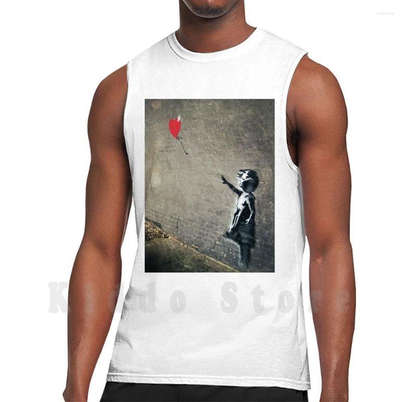 Men's Tank Tops Banksy'S Girl With A Red Balloon Ii Vest Sleeveless Banksy Girls Ludwig Wagner London, M-tank-white
Men's Tank Tops Banksy'S Girl With A Red Balloon Ii Vest Sleeveless Banksy Girls Ludwig Wagner London, M-tank-white