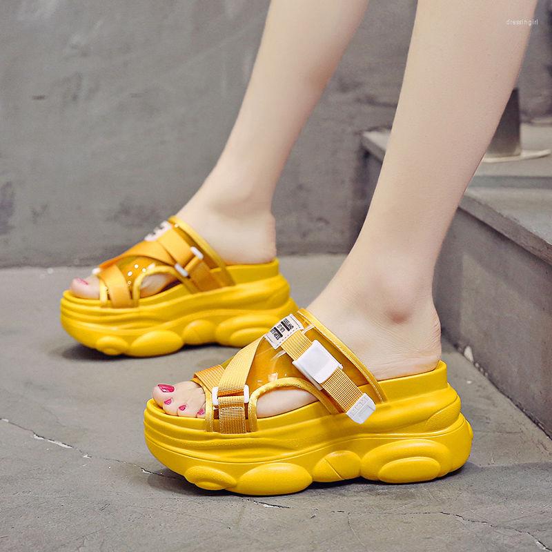 Slippers 2023 Summer Style Thick-soled Female Fashion Wild Lazy Half Drag Inner Increase Lady Sandals And, White
Slippers 2023 Summer Style Thick-soled Female Fashion Wild Lazy Half Drag Inner Increase Lady Sandals And, White