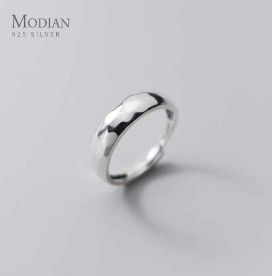 Modian 925 Sterling Silver Geometric Cut Resizeable Finger Rings for Women Men Simple Stackable Wedding Bands Fine Jewelry1070422
Modian 925 Sterling Silver Geometric Cut Resizeable Finger Rings for Women Men Simple Stackable Wedding Bands Fine Jewelry1070422