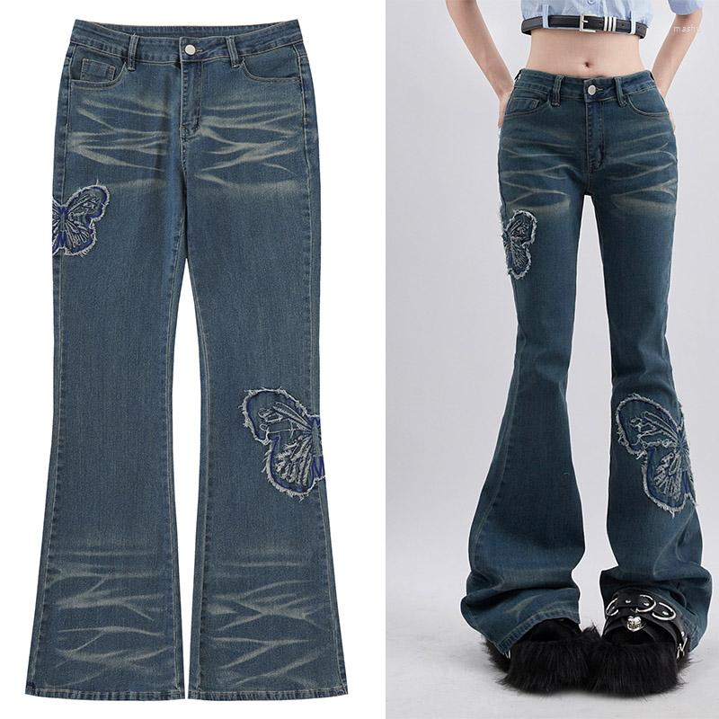Men' Jeans Harajuku Vintage Butterfly Blue Loose Flared Women' Y2K Streetwear Gothic Punk Oversized Pants Grunge
Men' Jeans Harajuku Vintage Butterfly Blue Loose Flared Women' Y2K Streetwear Gothic Punk Oversized Pants Grunge