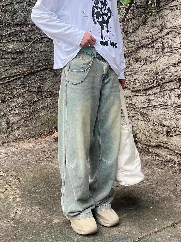 Men's Jeans Vintage Loose Fitting For Men Y2k Wide Leg Washed Baggy Trousers High Street Fashion Casual Pants, Black
Men's Jeans Vintage Loose Fitting For Men Y2k Wide Leg Washed Baggy Trousers High Street Fashion Casual Pants, Black