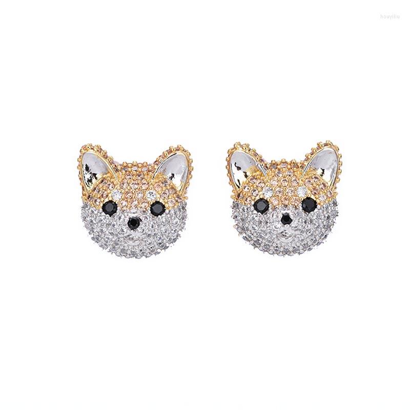 Stud Earrings Fashion Small Cute Puppy Dog For Girls Year Gift High Quality Women's With Cubic Zirconia Stone
Stud Earrings Fashion Small Cute Puppy Dog For Girls Year Gift High Quality Women's With Cubic Zirconia Stone