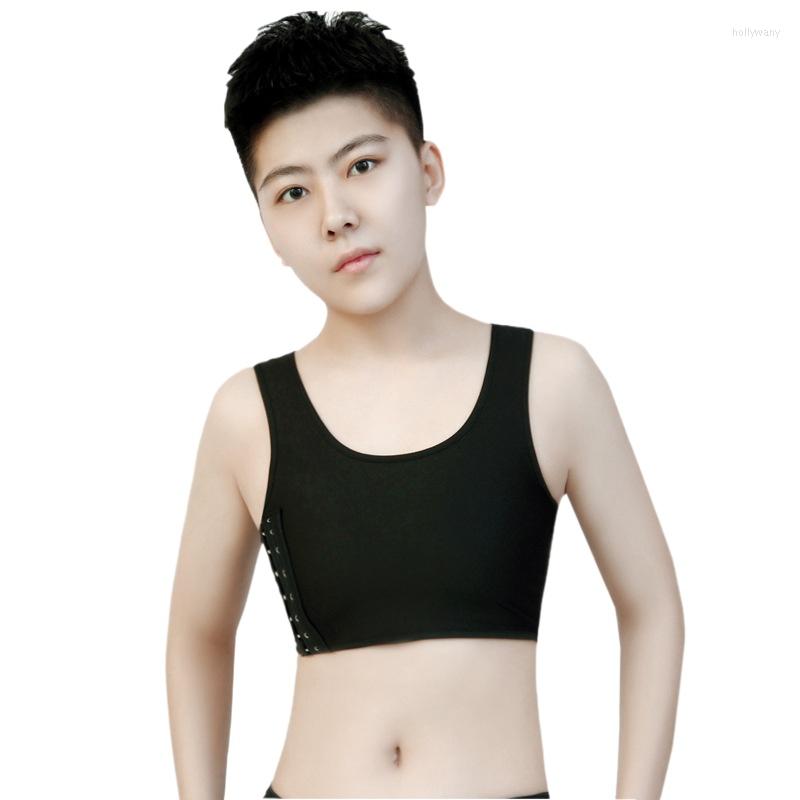 Women' Shapers Tomboy Chest Binder Les Lesbian FTM Breathable Shaper Corset Trans Tank Top Vest Short Buckle Breast Bra Plus Size, Black
Women' Shapers Tomboy Chest Binder Les Lesbian FTM Breathable Shaper Corset Trans Tank Top Vest Short Buckle Breast Bra Plus Size, Black