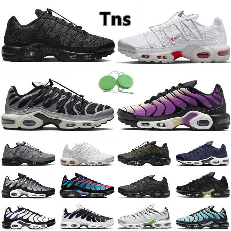 

2023 Tns Tn Plus Toggle Utility Running Shoes Mens Sneakers Gradient Triple White BLACK Grey REFLECTIVE Sky Hyper Blue Oreo Fire Ice Unity Men Women Sports Shoe, Color#45